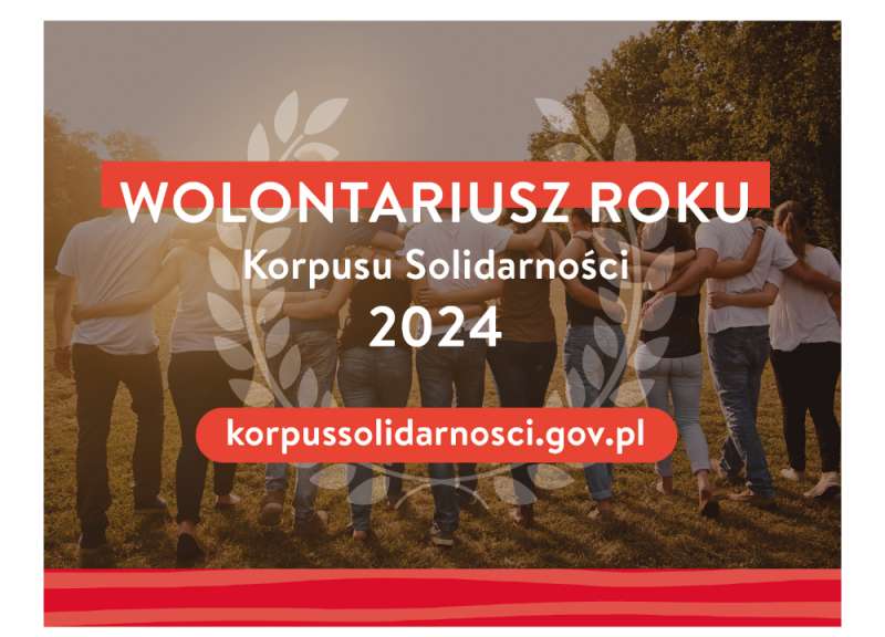 Ruszył konkurs "Wolontariusz Roku Korpusu Solidarności 2024"