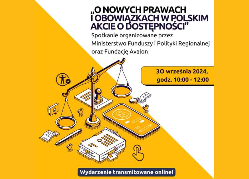 Spotkanie na temat nowych praw i obowiązków w Polskim Akcie Dostępności