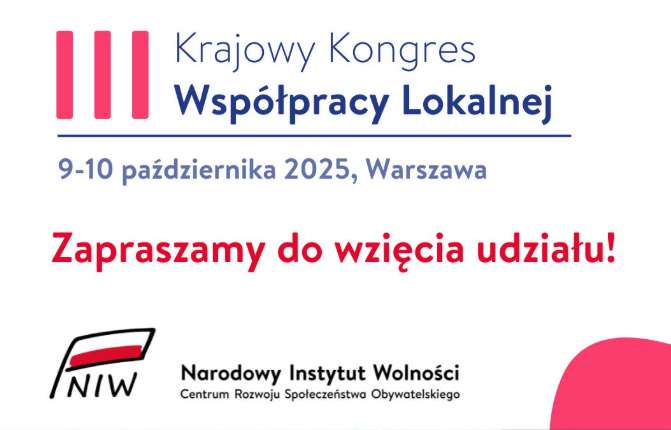 III Krajowy Kongres Współpracy Lokalnej w Warszawie