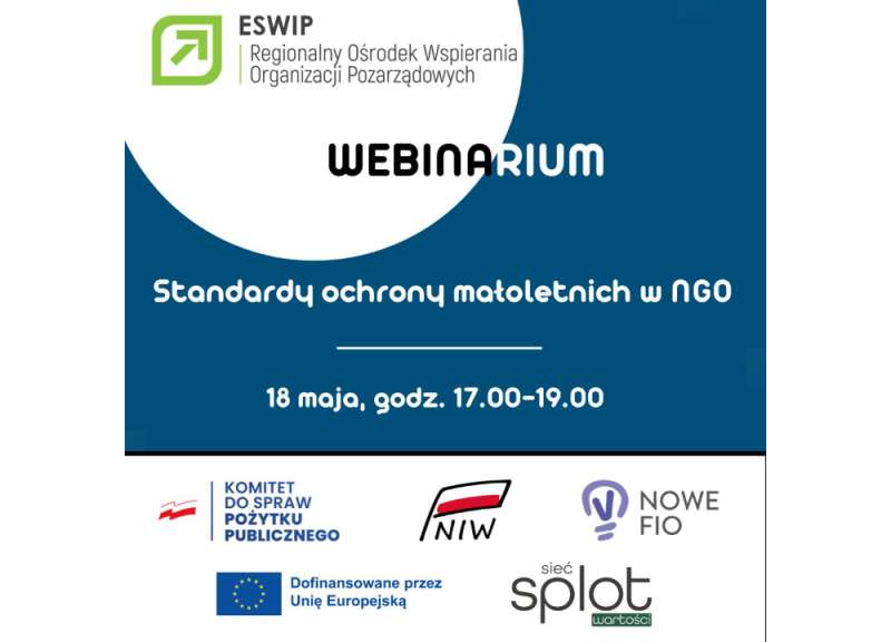 Webinarium: standardy ochrony małoletnich w NGO