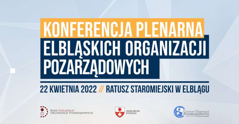 Konferencja plenarna elbląskich organizacji pozarządowych