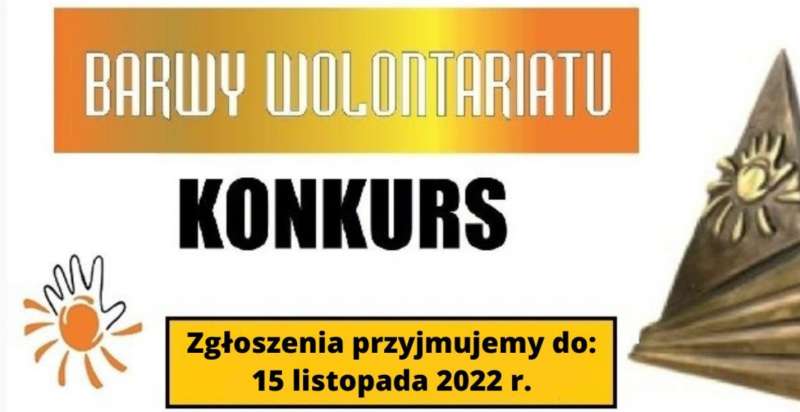 Rusza XXII edycja konkursu „Barwy Wolontariatu”